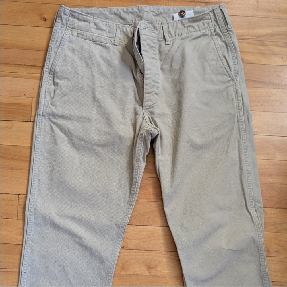 Buck Mason Slub Twill Officer Pant 31x30